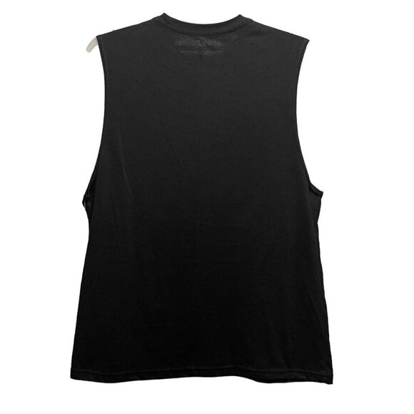 CELEBRATE PATRIOTIC Black Graphic Muscle Shirt Mens Large (42-44) Motorcycle NWT - Picture 2 of 11